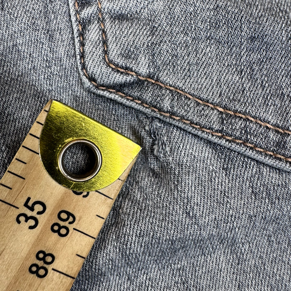 NWT Zara High Rise Skinny Leg Ankle Rigid Jeans Size 40 8USA/40EUR/30MEX Mom - Picture 16 of 16